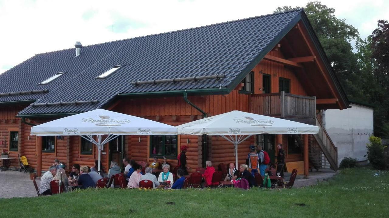 Blockhaus - Ferienwohnung Sunrise Augustusburg Exterior foto